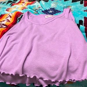 Purple Tank Top- SO Size Medium
